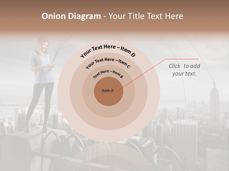 Business Altitude Phone PowerPoint Template