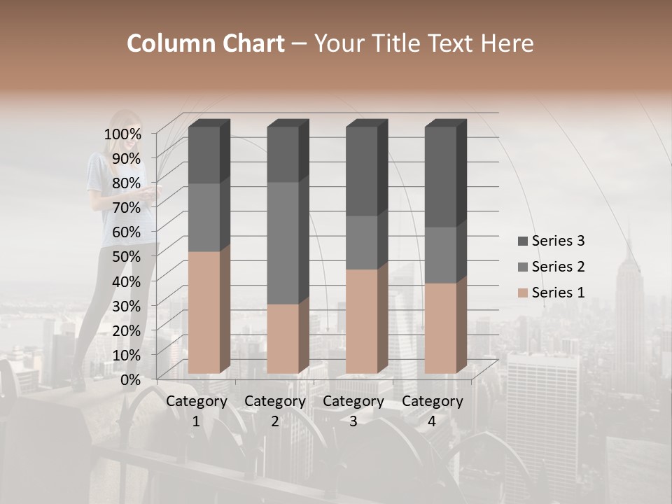 Business Altitude Phone PowerPoint Template
