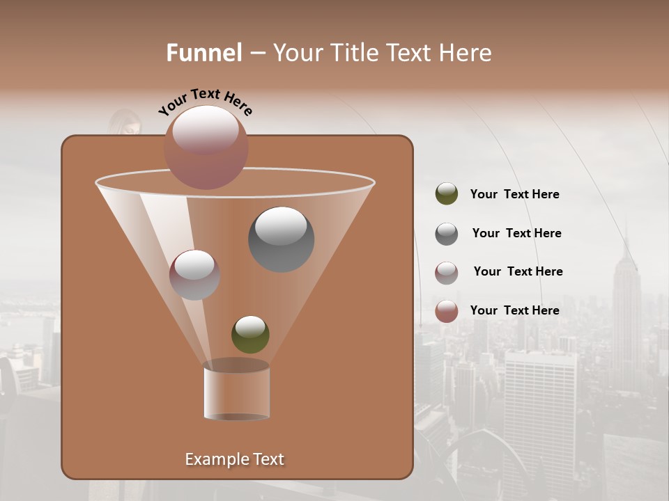 Business Altitude Phone PowerPoint Template