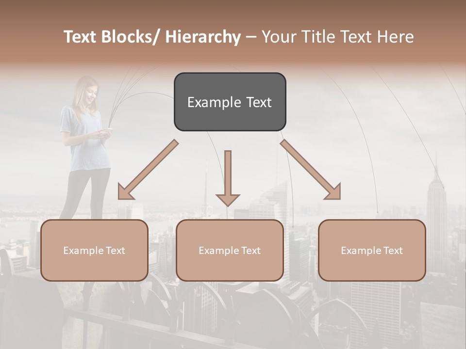 Business Altitude Phone PowerPoint Template