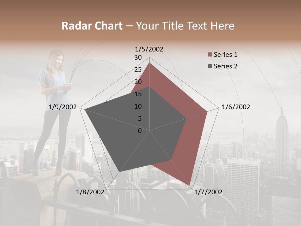 Business Altitude Phone PowerPoint Template