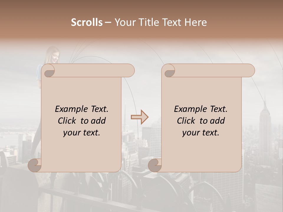 Business Altitude Phone PowerPoint Template