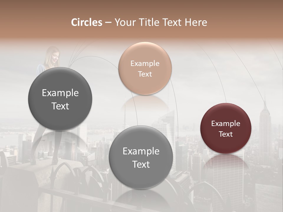 Business Altitude Phone PowerPoint Template