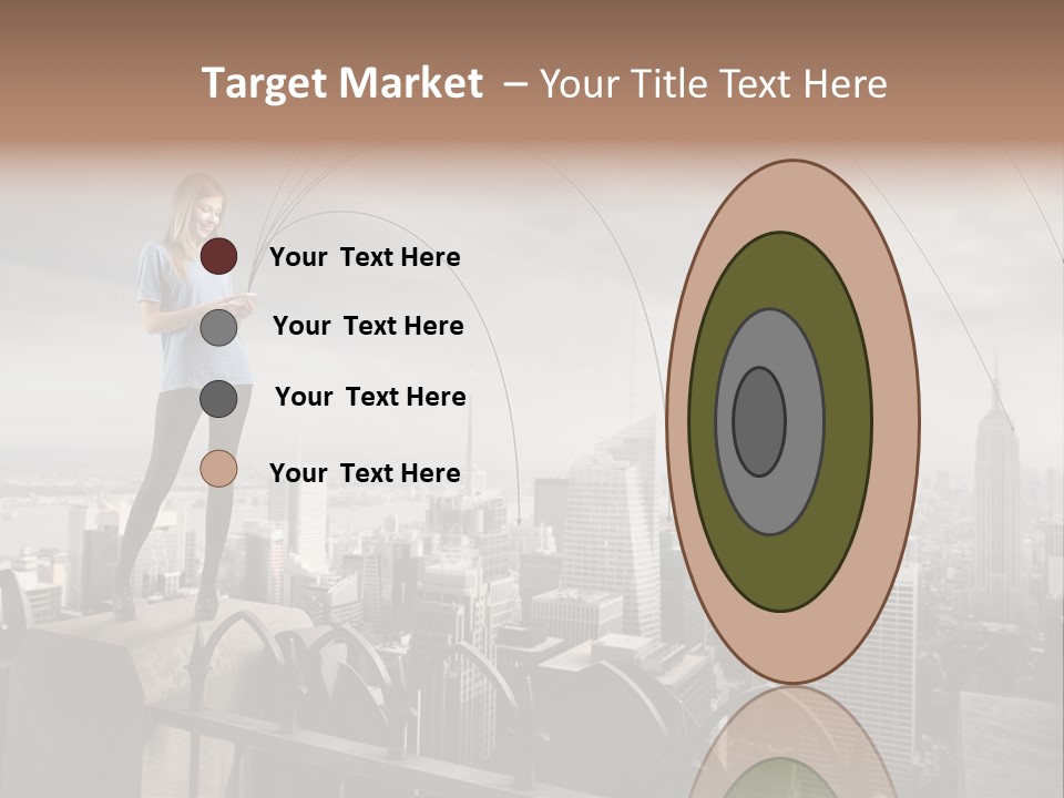 Business Altitude Phone PowerPoint Template