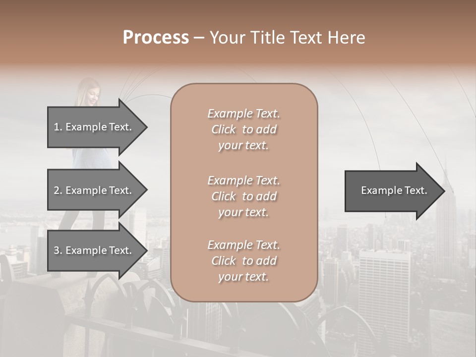 Business Altitude Phone PowerPoint Template