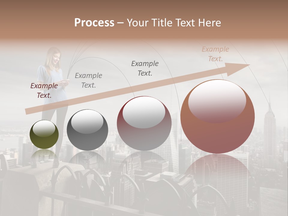 Business Altitude Phone PowerPoint Template