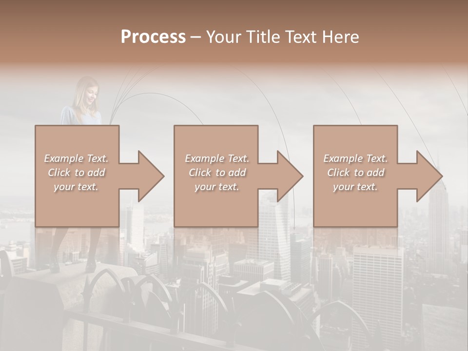 Business Altitude Phone PowerPoint Template
