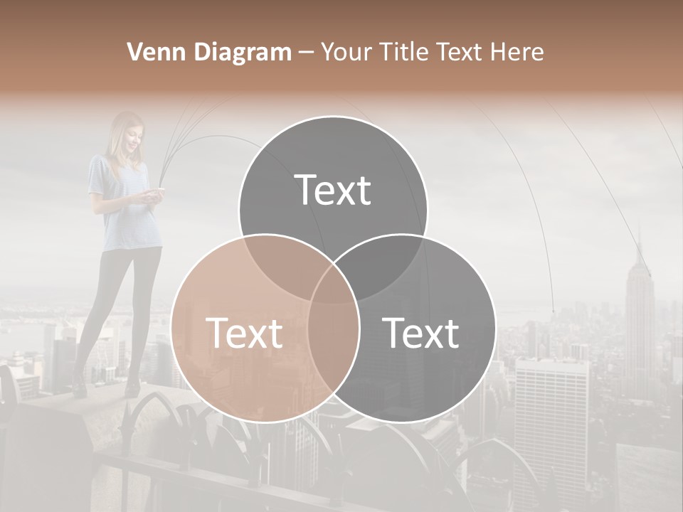 Business Altitude Phone PowerPoint Template