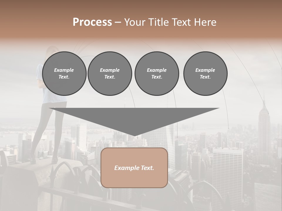 Business Altitude Phone PowerPoint Template