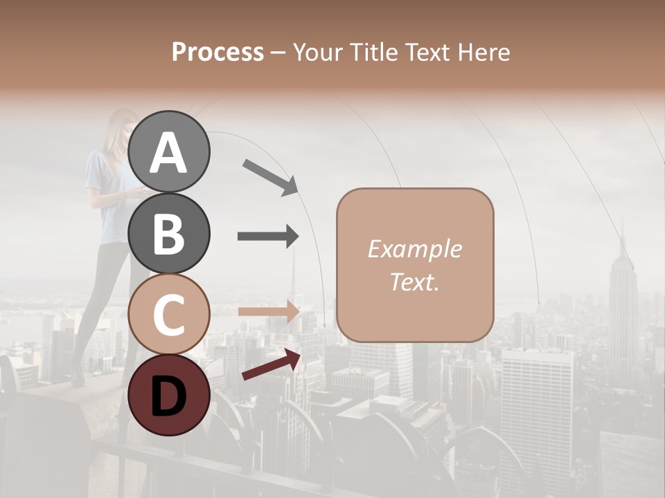 Business Altitude Phone PowerPoint Template