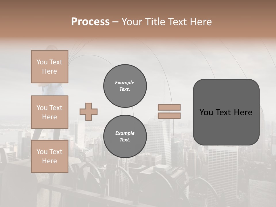 Business Altitude Phone PowerPoint Template