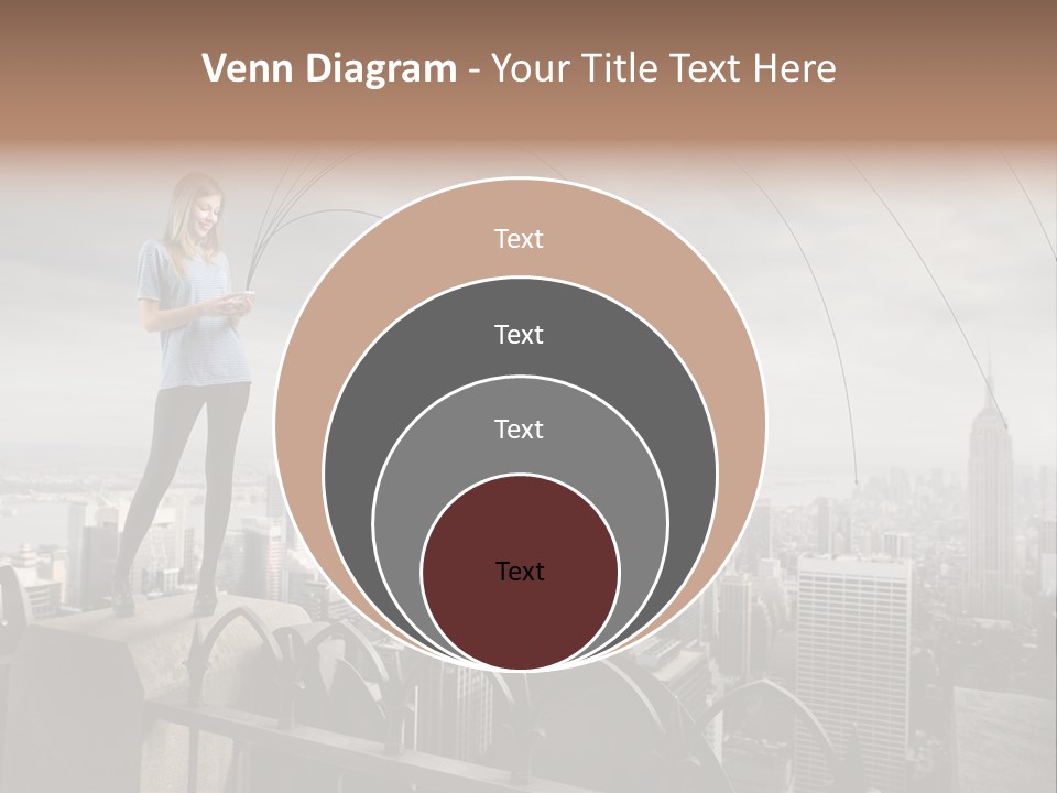 Business Altitude Phone PowerPoint Template