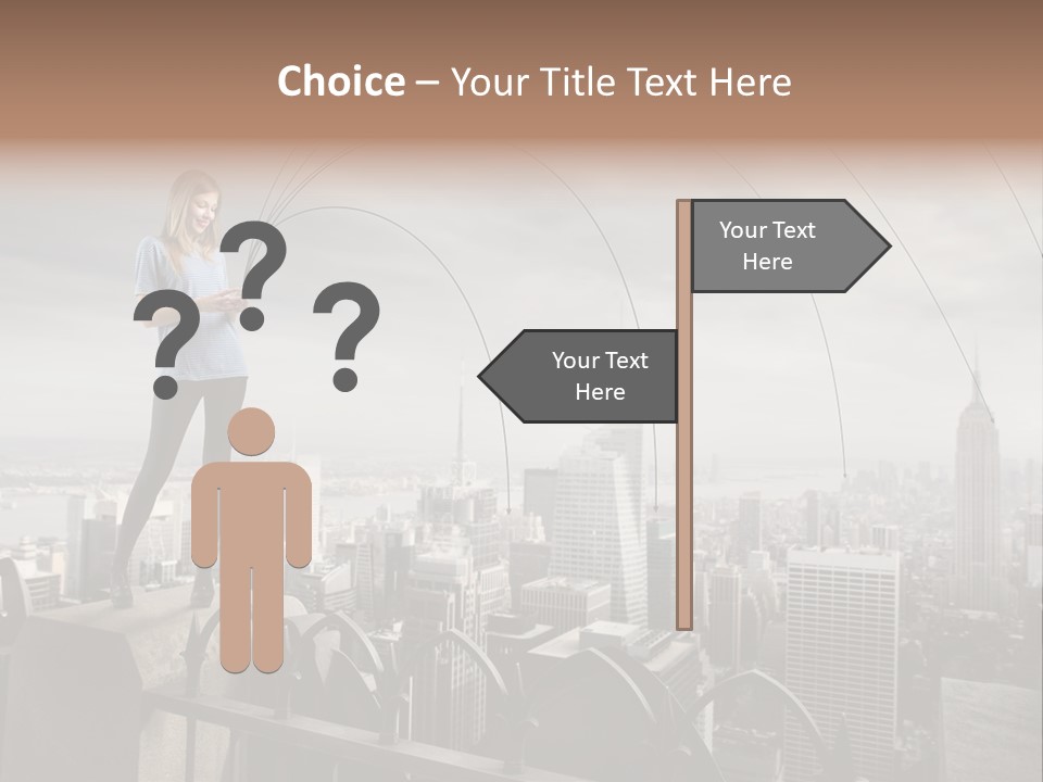 Business Altitude Phone PowerPoint Template