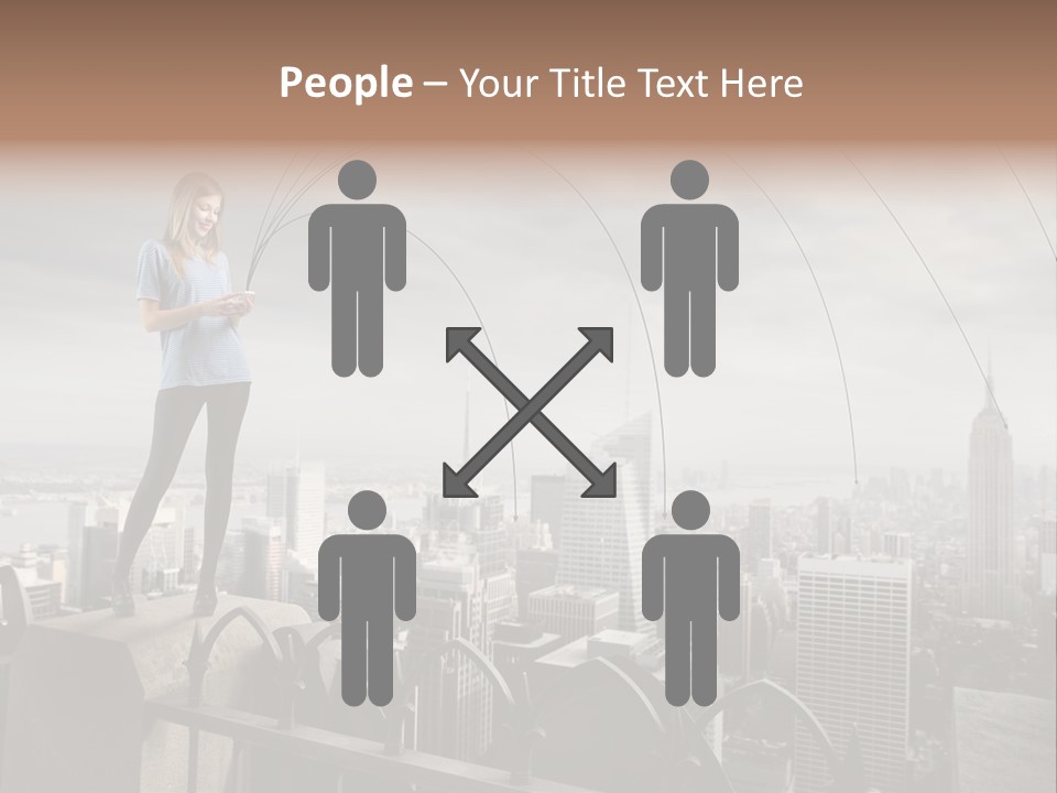 Business Altitude Phone PowerPoint Template
