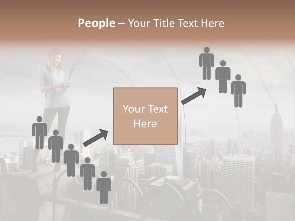 Business Altitude Phone PowerPoint Template