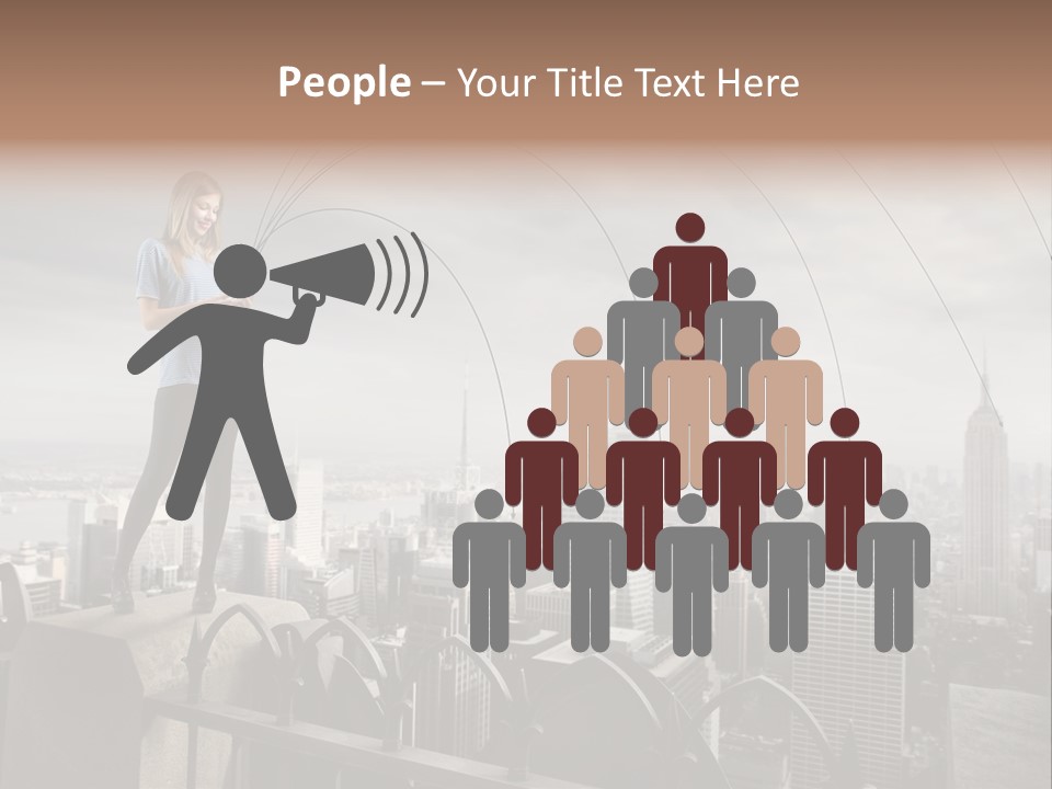 Business Altitude Phone PowerPoint Template