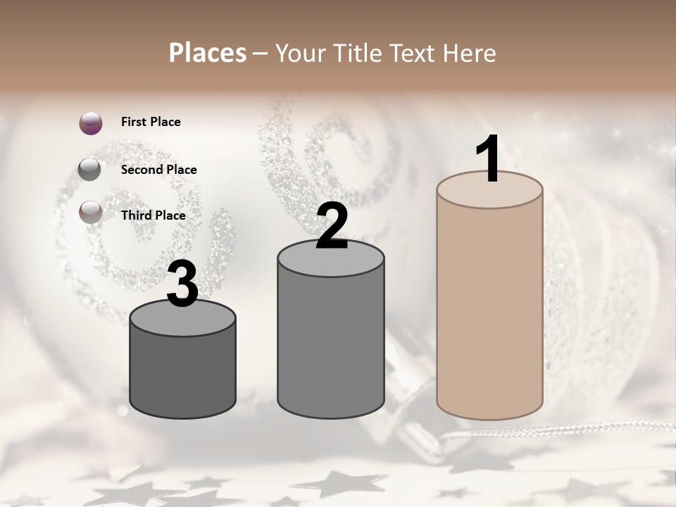 Toy Silver Blur PowerPoint Template