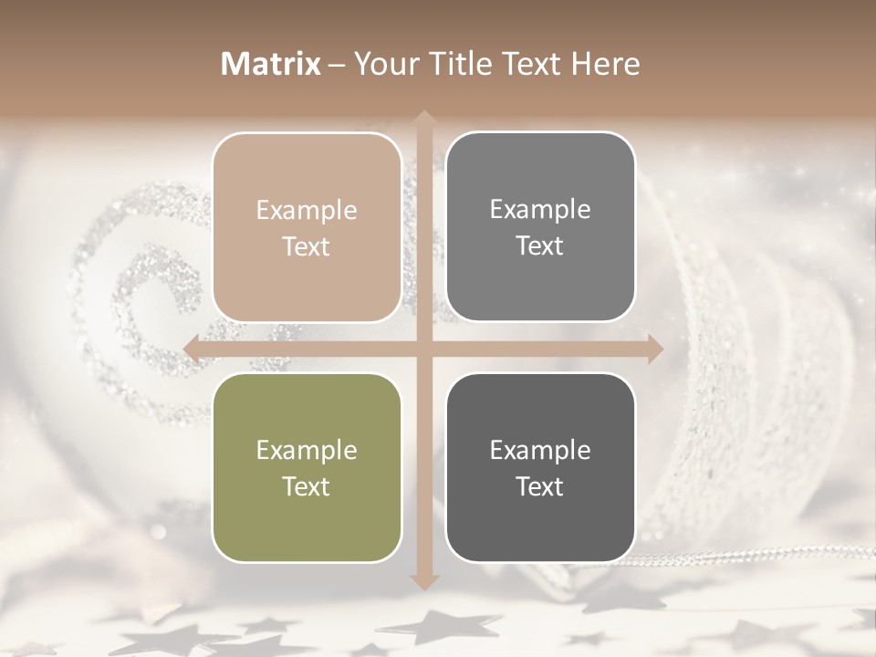 Toy Silver Blur PowerPoint Template