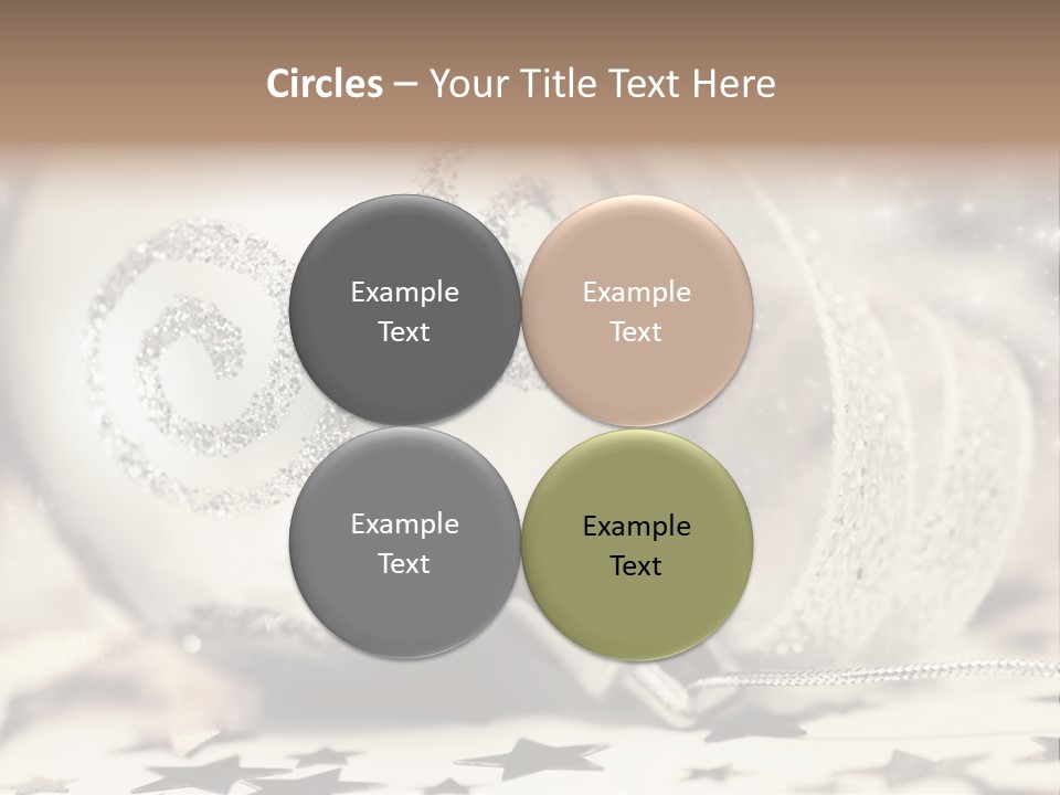 Toy Silver Blur PowerPoint Template