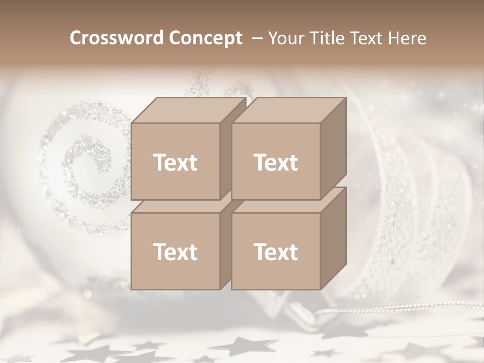 Toy Silver Blur PowerPoint Template