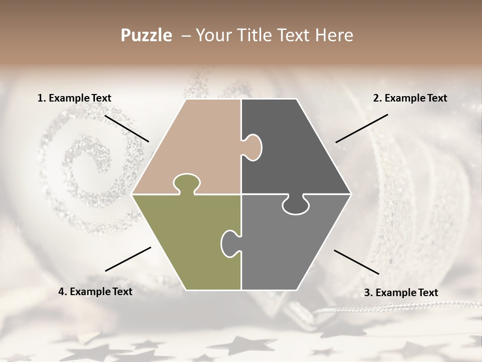 Toy Silver Blur PowerPoint Template