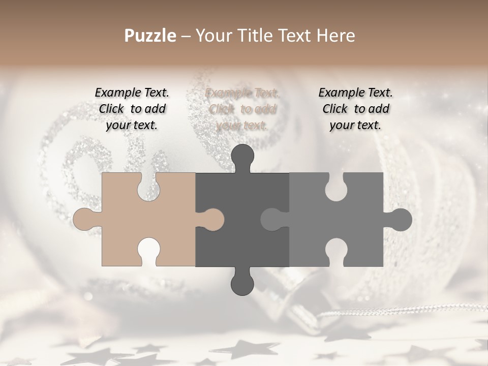 Toy Silver Blur PowerPoint Template