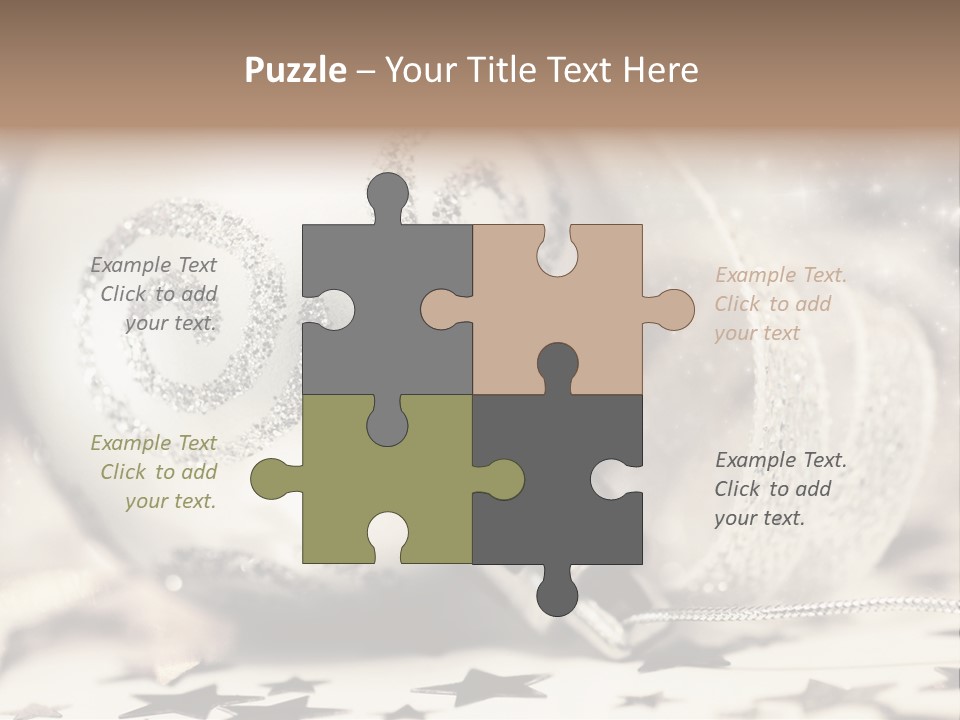 Toy Silver Blur PowerPoint Template