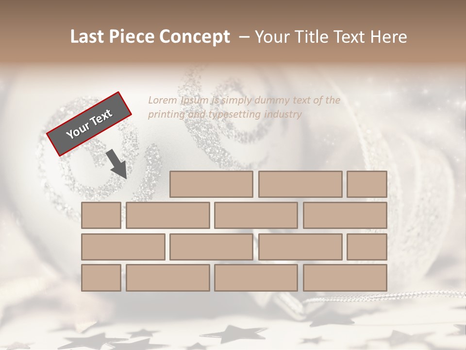 Toy Silver Blur PowerPoint Template