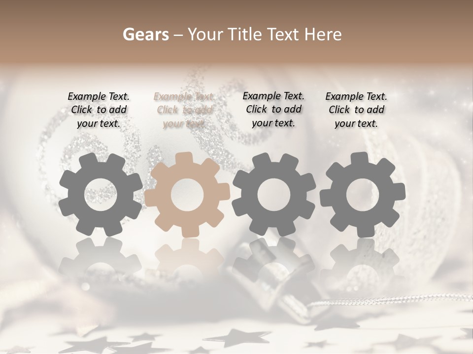 Toy Silver Blur PowerPoint Template