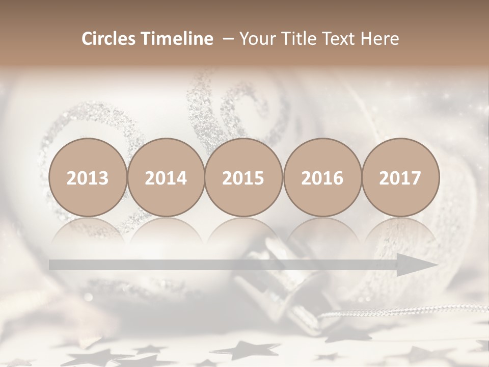 Toy Silver Blur PowerPoint Template