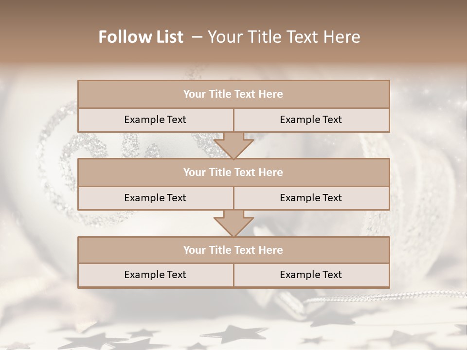 Toy Silver Blur PowerPoint Template