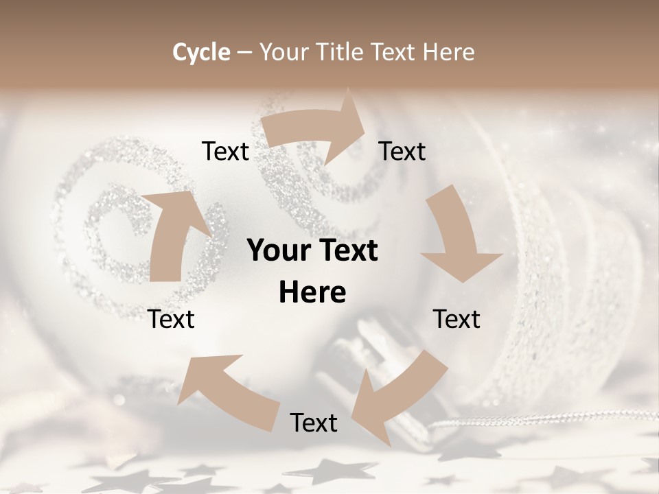 Toy Silver Blur PowerPoint Template