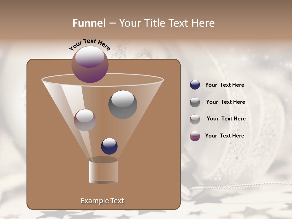 Toy Silver Blur PowerPoint Template