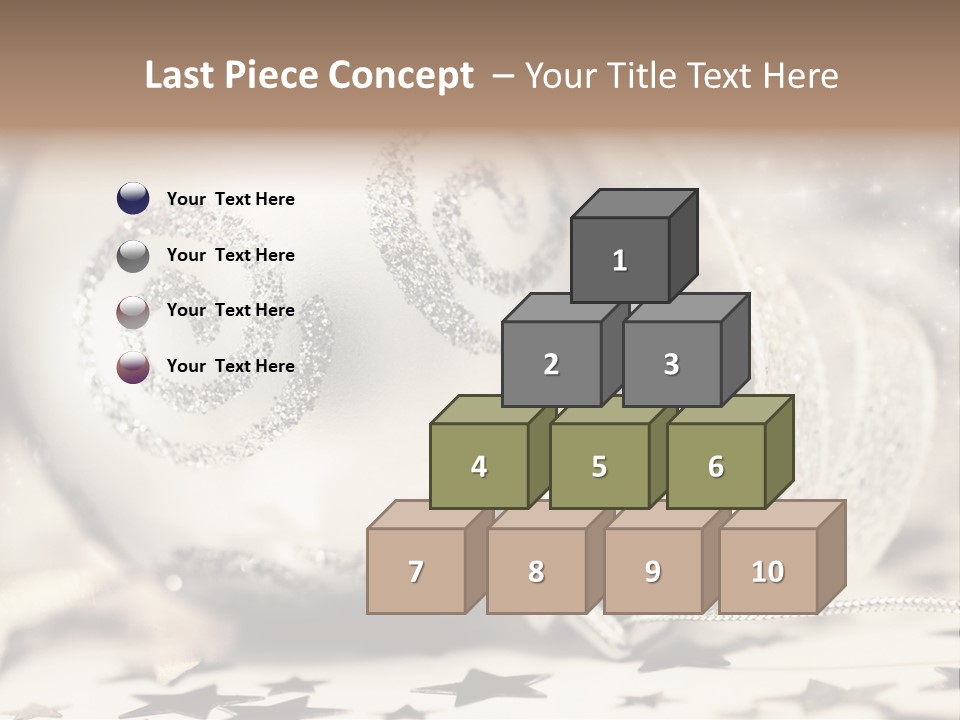 Toy Silver Blur PowerPoint Template