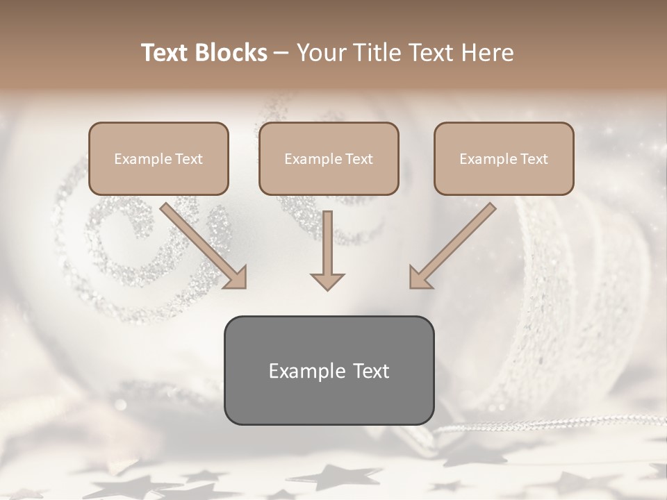 Toy Silver Blur PowerPoint Template