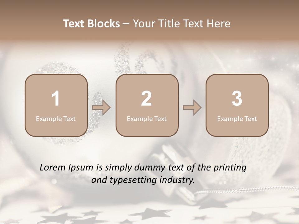 Toy Silver Blur PowerPoint Template