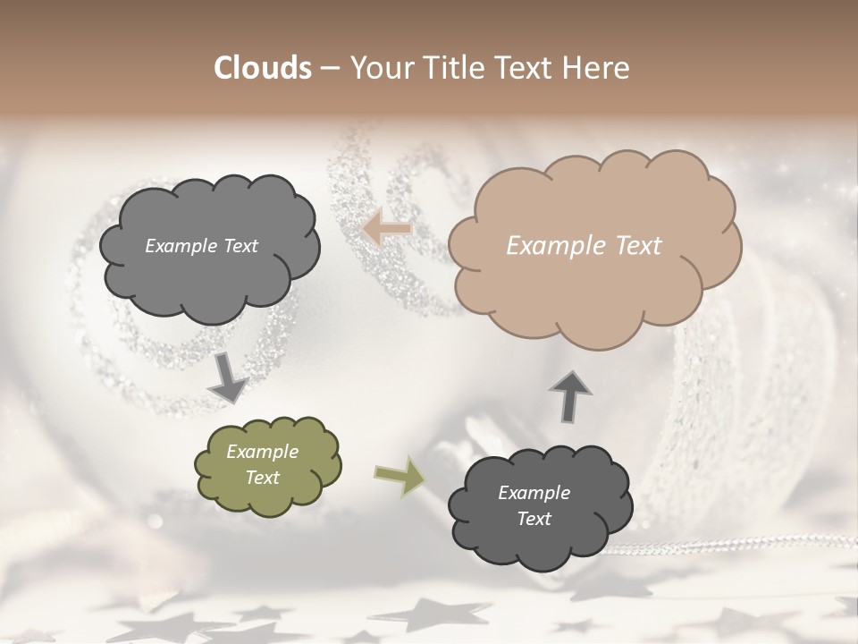 Toy Silver Blur PowerPoint Template