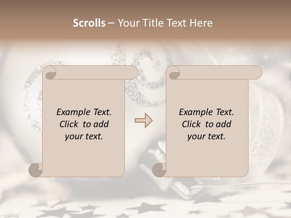 Toy Silver Blur PowerPoint Template