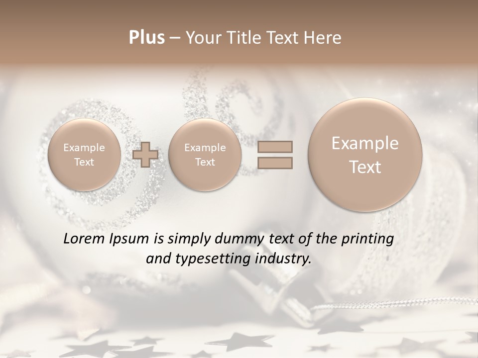 Toy Silver Blur PowerPoint Template