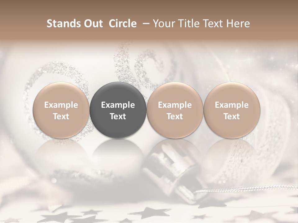 Toy Silver Blur PowerPoint Template