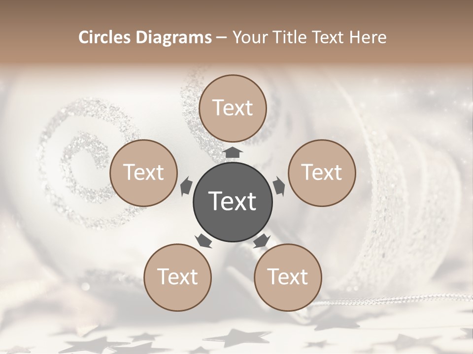 Toy Silver Blur PowerPoint Template