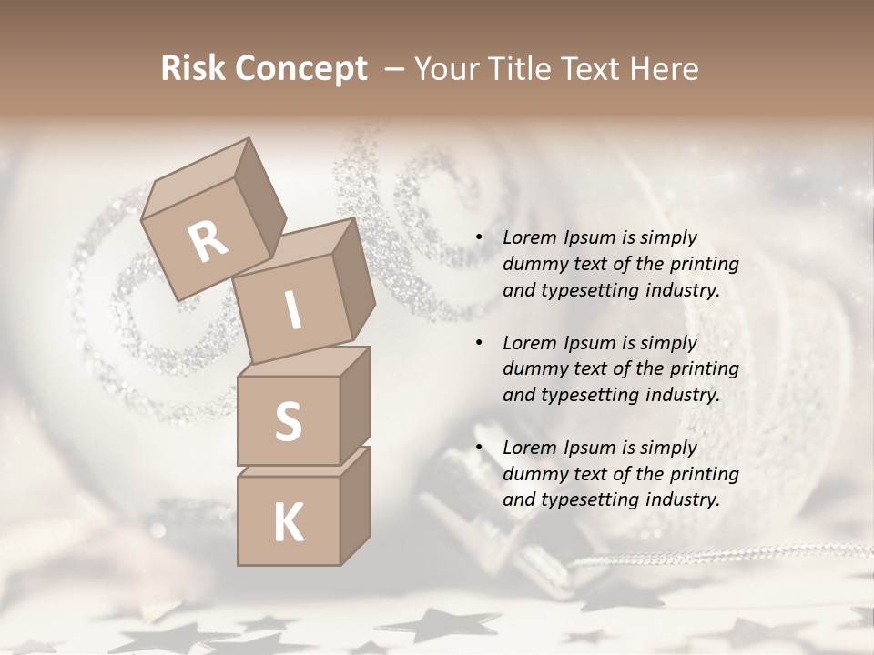 Toy Silver Blur PowerPoint Template