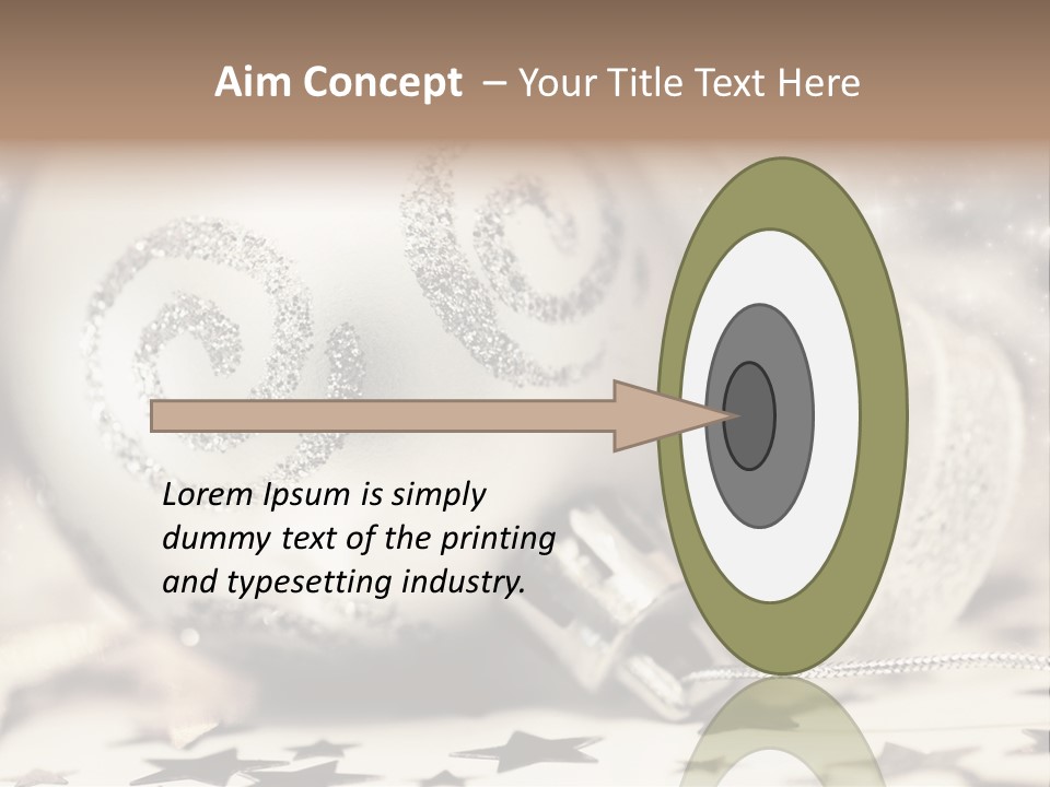 Toy Silver Blur PowerPoint Template