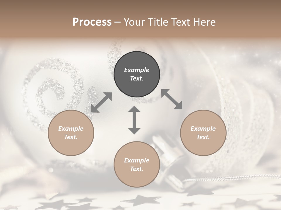 Toy Silver Blur PowerPoint Template