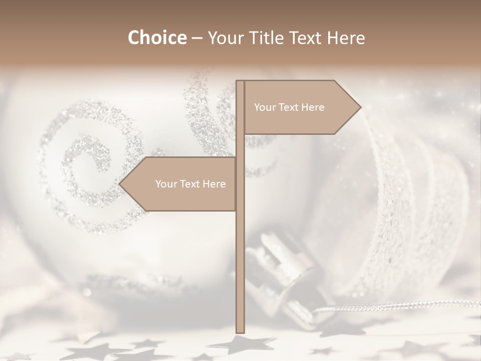 Toy Silver Blur PowerPoint Template