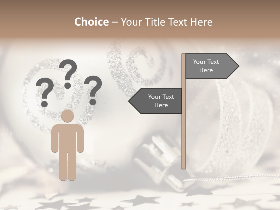Toy Silver Blur PowerPoint Template