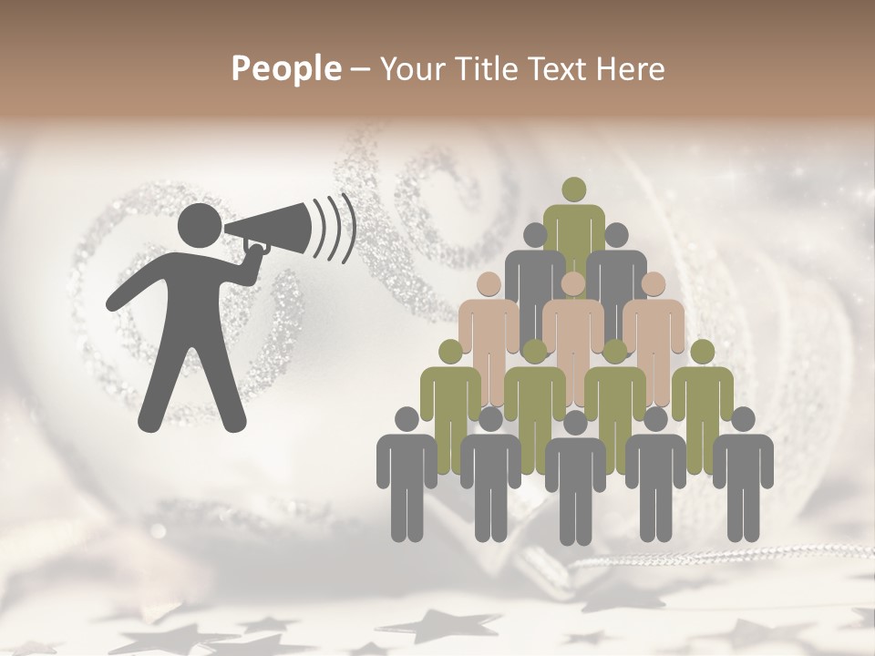 Toy Silver Blur PowerPoint Template