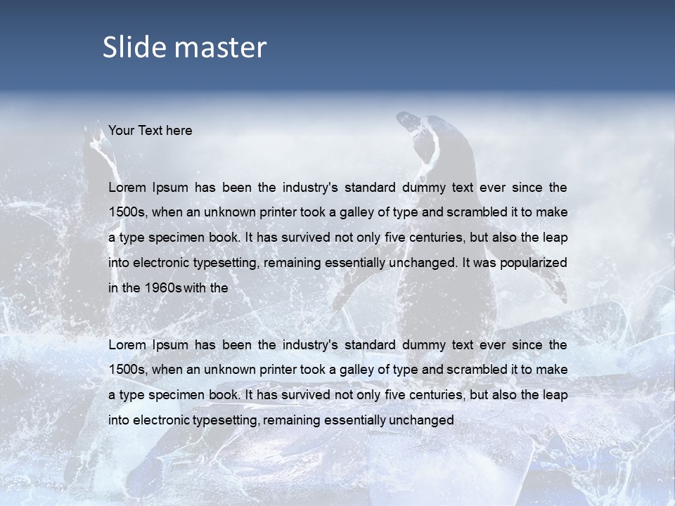 Reflex South Clouds PowerPoint Template