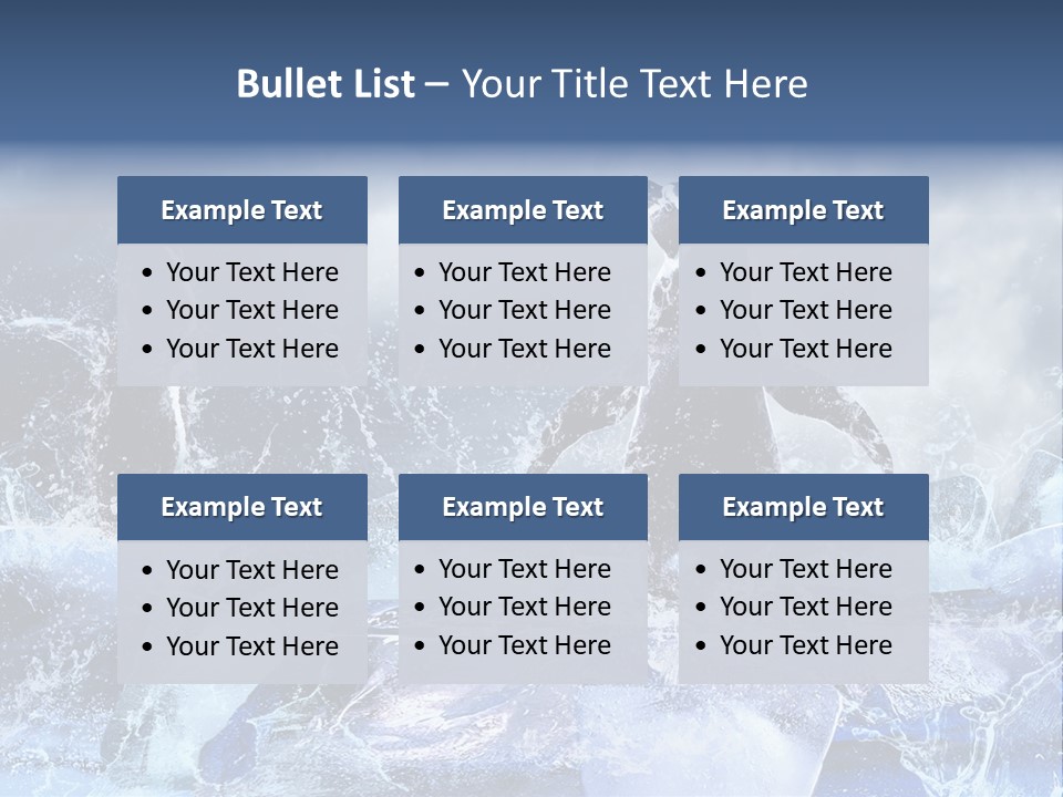 Reflex South Clouds PowerPoint Template