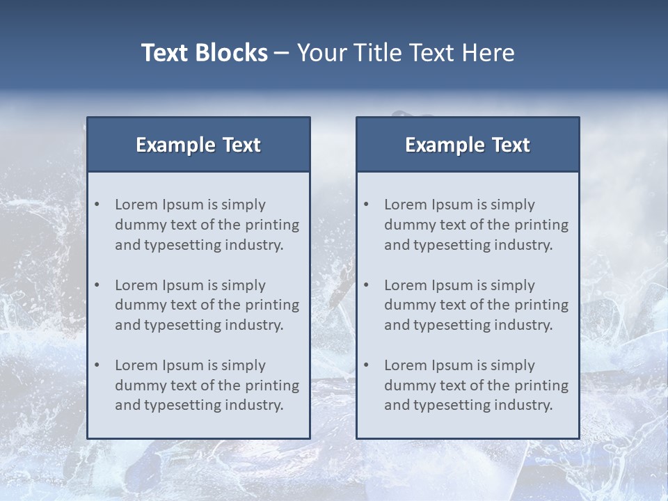 Reflex South Clouds PowerPoint Template
